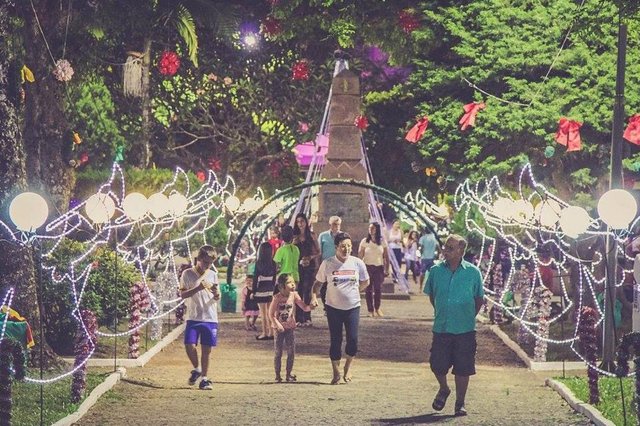 Decoração de Natal em São Sepé em 2016