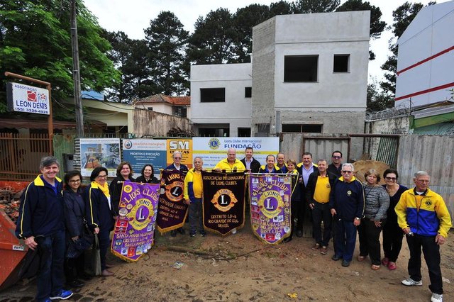  SANTA MARIA, RS, BRASIL. 29/09/2017.Lar Leon Denis, em Camobi. Obra em construção.FOTO: GABRIEL HAESBAERT / NEWCO DSM
