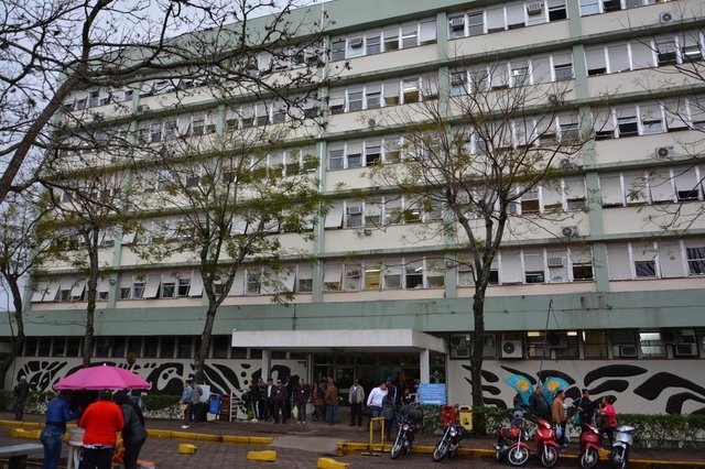  SANTA MARIA,RS,BRASIL.26/05/2015_Ainda n&atilde;o est&aacute; definido se estrutura da Base A&eacute;rea de Canoas, cedida ao Husm, ser&aacute; usada para abrigar pacientes do Husm. Se or preciso, acientes em quadros menos graves podem ser abrigados na estrutura.FOTOS:GABRIEL HAESBAERT/ESPECIAL