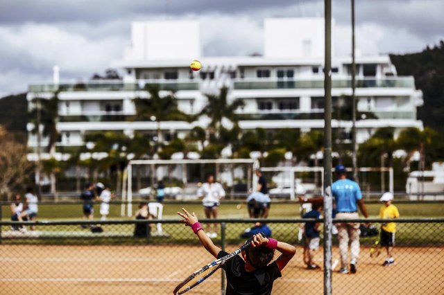 FLORIANOPOLIS, SC, BRASIL, 05.10.2017: Semana Guga Kuerten começa hoje. (Foto: Diorgenes Pandini/Diário Catarinense) FLORIANOPOLIS, SC, BRASIL, 05.10.2017: Semana Guga Kuerten começa hoje. (Foto: Diorgenes Pandini/Diário Catarinense)