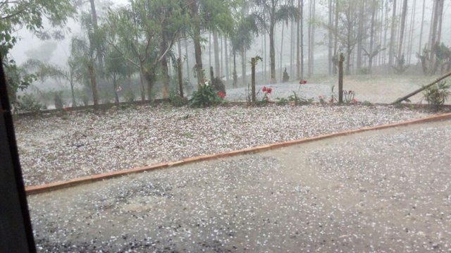 Granizo em Agrolândia Granizo em Agrolândia