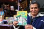  CAXIAS DO SUL, RS, BRASIL (06/10/2017) O escritor Claudioli Trindade escreve livros infantis com teor ambientalista.   (Roni Rigon/Pioneiro).