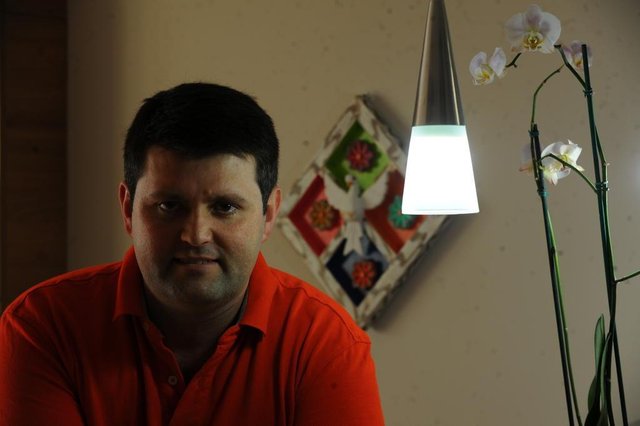  Santa Maria , RS, Brasil, 08/10/2017.Cristian Wittmann, professor da Unipampa Livramento,  membro do comitê gestor de entidade ganhadora do Nobel da Paz.