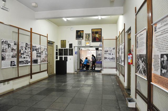  Santa Maria 07/08/2017Exposi&ccedil;&atilde;o de gravuras na C&acirc;mara de Vereadores