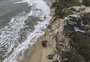 A dois meses do verão, 
praias de Florianópolis 
estão com danos por ressaca 