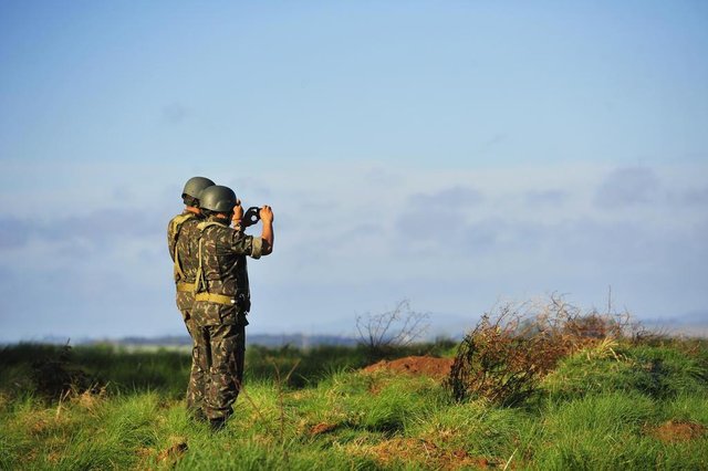  SANTA MARIA, RS, BRASIL. 20/10/2017.Opera&ccedil;&atilde;o Ibicu&iacute;, Saic&atilde;FOTO: GABRIEL HAESBAERT / NEWCO DSM