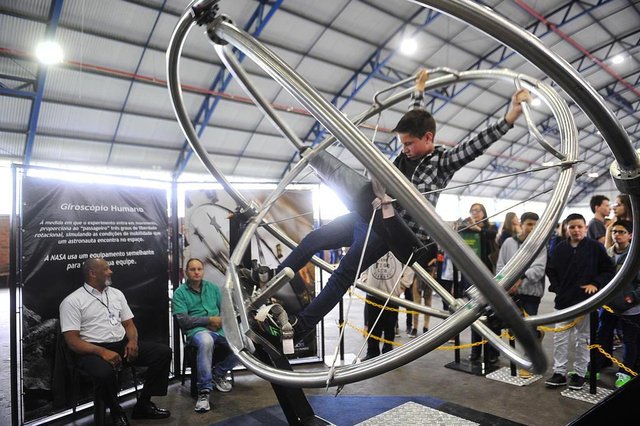 SANTA MARIA, RS, 25/10/2017.Museu da PUC. De xadrez - Augusto dos Santos Régio, 12 anos - Aluno do 7º ano da Escola Mario Deluy, de São SepéFOTO: GABRIEL HAESBAERT / NEWCO DSM SANTA MARIA, RS, 25/10/2017.Museu da PUC. De xadrez - Augusto dos Santos Régio, 12 anos - Aluno do 7º ano da Escola Mario Deluy, de São SepéFOTO: GABRIEL HAESBAERT / NEWCO DSM