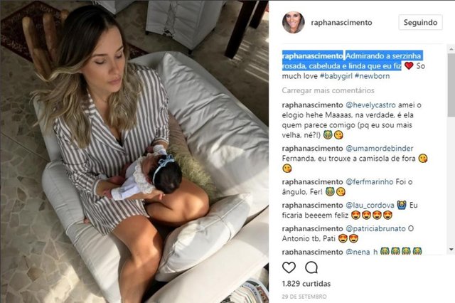 TáNoInsta@raphanascimento em momento de muita beleza com a filhinha que acaba de chegar! TáNoInsta@raphanascimento em momento de muita beleza com a filhinha que acaba de chegar!