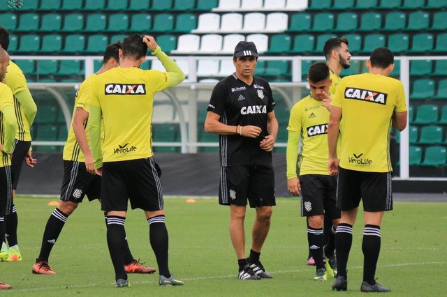 Figueirense, Milton Cruz, treino Figueirense, Milton Cruz, treino