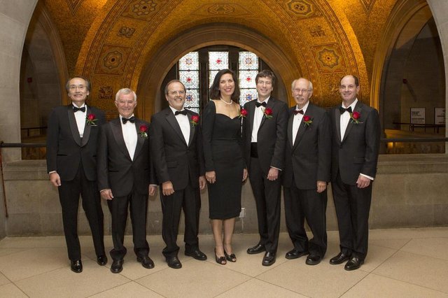 M&eacute;dico de S&atilde;o Gabriel Cesar Victora recebe o Pr&ecirc;mio Gairdener de Ci&ecirc;ncia de 2017. Na foto, junto aos demais laureados em Toronto, Canada, em 26/10/2017
