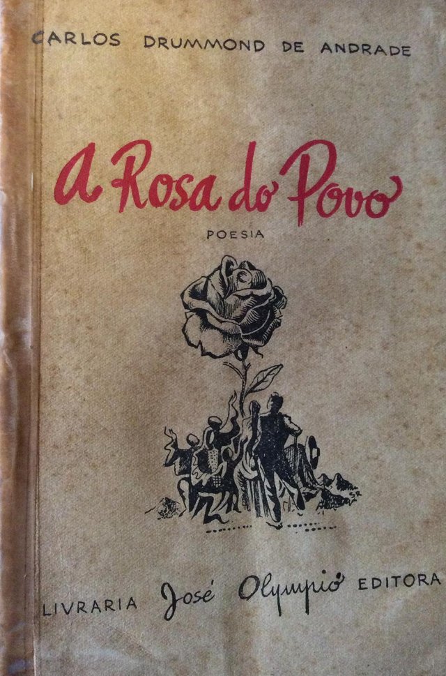 Capa do livro A Rosa do Povo, de Carlos Drummond de Andrade Capa do livro A Rosa do Povo, de Carlos Drummond de Andrade