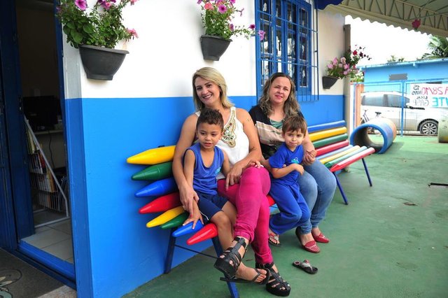 JOINVILLE,SC,BRASIL,26-10-2017.GASP,AN em Seu Bairro,bairro Jardim Paraiso.E-D:Rubiana Barreto da Silva e Jarnele Mendes Roldão Pereira.(Foto:Salmo Duarte/A Notícia) JOINVILLE,SC,BRASIL,26-10-2017.GASP,AN em Seu Bairro,bairro Jardim Paraiso.E-D:Rubiana Barreto da Silva e Jarnele Mendes Roldão Pereira.(Foto:Salmo Duarte/A Notícia)
