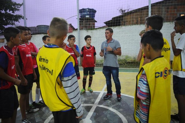 JOINVILLE, SC, BRASIL (27-10-2017) - Projeto Leões de Juda da Igreja Batista no bairro Jardim Paraíso em Joinville. (Foto: Maykon Lammerhirt, A Notícia) JOINVILLE, SC, BRASIL (27-10-2017) - Projeto Leões de Juda da Igreja Batista no bairro Jardim Paraíso em Joinville. (Foto: Maykon Lammerhirt, A Notícia)