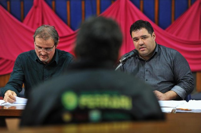  Santa Maria - RS - Brasil 11/10/2017Cpi na c&acirc;mara de vereadoresDepoimentos de um motorista de caminh&atilde;o e do chefe das Oficinas &agrave; CPI do Parque de M&aacute;quinas