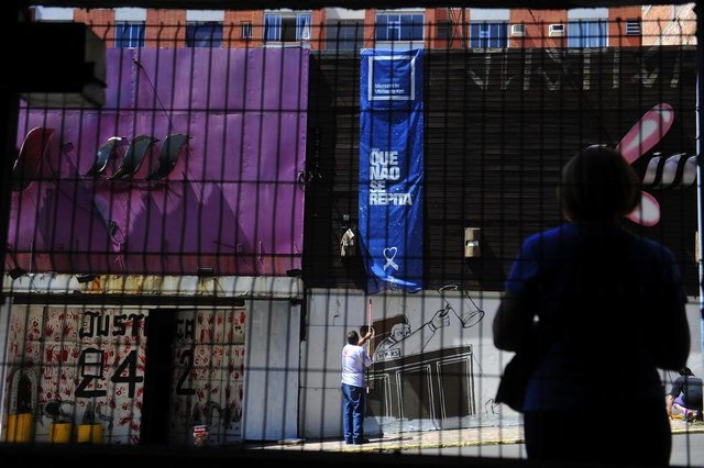 SANTA MARIA, RS, BRASIL. 02/11/2017Fachada da Boate kiss será repaginada.FOTO: GABRIEL HAESBAERT / NEWCO DSM SANTA MARIA, RS, BRASIL. 02/11/2017Fachada da Boate kiss será repaginada.FOTO: GABRIEL HAESBAERT / NEWCO DSM