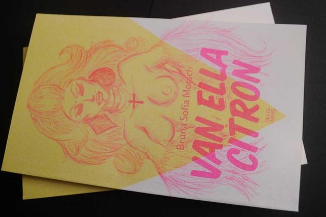 capa do livro van ella citron, da escritora Bruna Sofía Morsch capa do livro van ella citron, da escritora Bruna Sofía Morsch