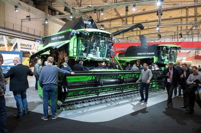 Feira Agrot&eacute;cnica de Hanover, na Alemanha.