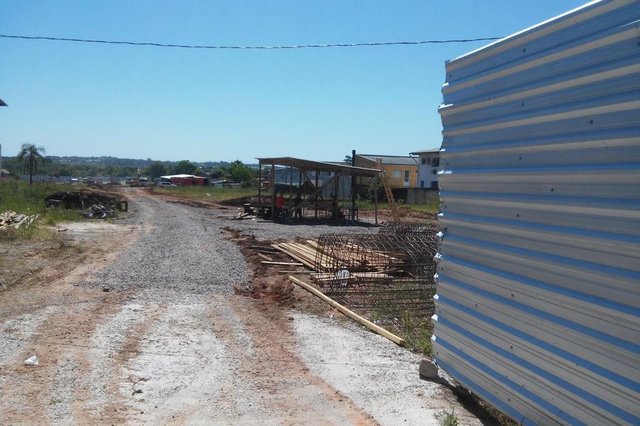 Come&ccedil;a obra do atacado Stok Center, do grupo Comercial Zaffari, na Avenida Helvio Basso, em Santa Maria