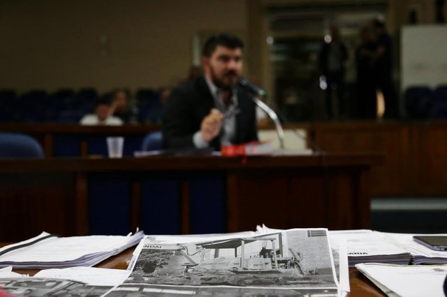  Santa Maria - RS - BRASIL 24/11/2017Depoimento de Tubias Calil na CPI do Parque de M&aacute;quinas