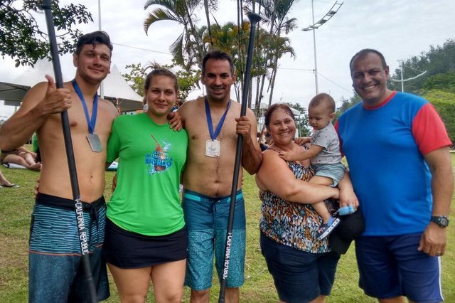 Terceira edição do Blumenau a Bordo - Familia de Curitiba - Leonardo Gastão da Silva, Isabela Cristina da SIlva Santos e Fabio Guilherme dos Santos - Tres primerios da esquerda para a direita que fizeram SUP no rio. Terceira edição do Blumenau a Bordo - Familia de Curitiba - Leonardo Gastão da Silva, Isabela Cristina da SIlva Santos e Fabio Guilherme dos Santos - Tres primerios da esquerda para a direita que fizeram SUP no rio.
