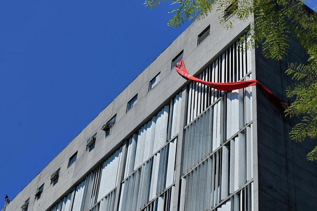  Santa Maria, RS, Brasil, 27/11/2017.Desde a &uacute;ltima sexta-feira, alunos ocupam a reitoria e reivindicam por respostas aos atos de racismo na institui&ccedil;&atilde;o