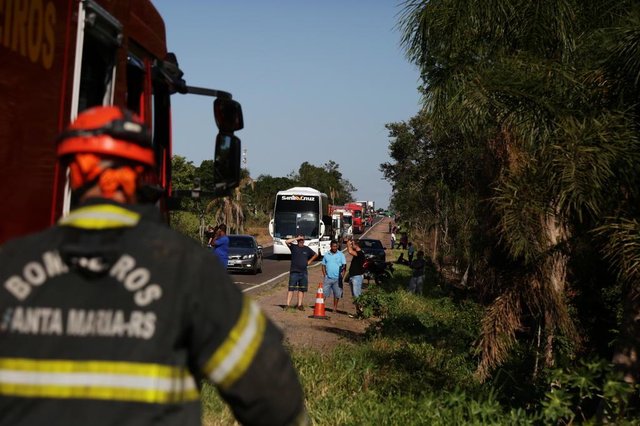 Santa Maria - RS - BRASIL 28/11/2017acidente Santa Maria - RS - BRASIL 28/11/2017acidente
