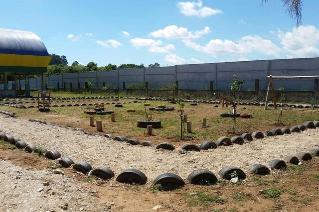 Parque comunit&aacute;rio do bairro Cristo Rei, em S&atilde;o Sep&eacute;