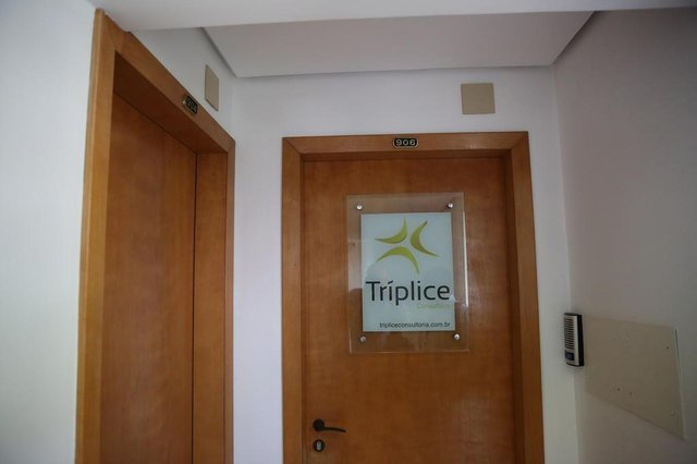 Foto da fachada do escritório da Triplice, empresa envolvida com a operação Torre de Marfin. Foto da fachada do escritório da Triplice, empresa envolvida com a operação Torre de Marfin.
