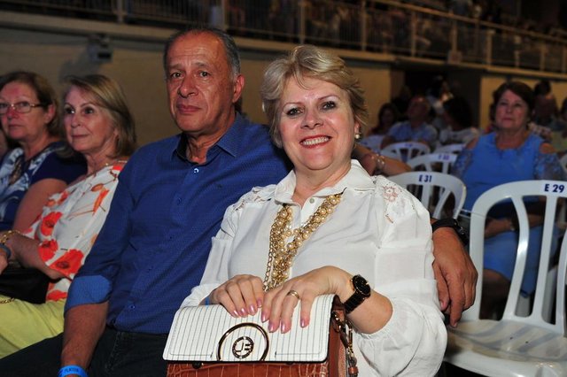 JOINVILLE,SC,BRASIL,14-12-2017.Social durante o show de Roberto Carlos.Gilberto Gastaldi e Noeli Gastaldi.(Foto:Salmo Duarte/A Notícia) JOINVILLE,SC,BRASIL,14-12-2017.Social durante o show de Roberto Carlos.Gilberto Gastaldi e Noeli Gastaldi.(Foto:Salmo Duarte/A Notícia)