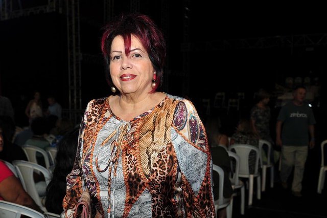 JOINVILLE,SC,BRASIL,14-12-2017.Social durante o show de Roberto Carlos.Albertina Tuma.Foto:Salmo Duarte/A Notícia) JOINVILLE,SC,BRASIL,14-12-2017.Social durante o show de Roberto Carlos.Albertina Tuma.Foto:Salmo Duarte/A Notícia)