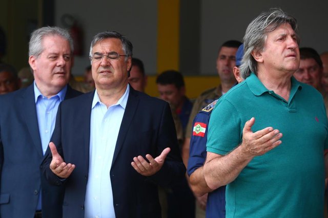 FLORIANÓPOLIS, SC, BRASIL - 18/12/2017Lançamento da Operação Veraneio em SC FLORIANÓPOLIS, SC, BRASIL - 18/12/2017Lançamento da Operação Veraneio em SC