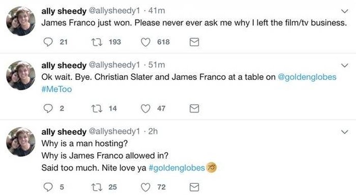 Ally Sheedy / Twitter Ally Sheedy / Twitter