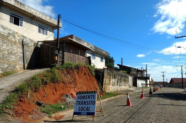 deslizamento de terra em Joinville deslizamento de terra em Joinville