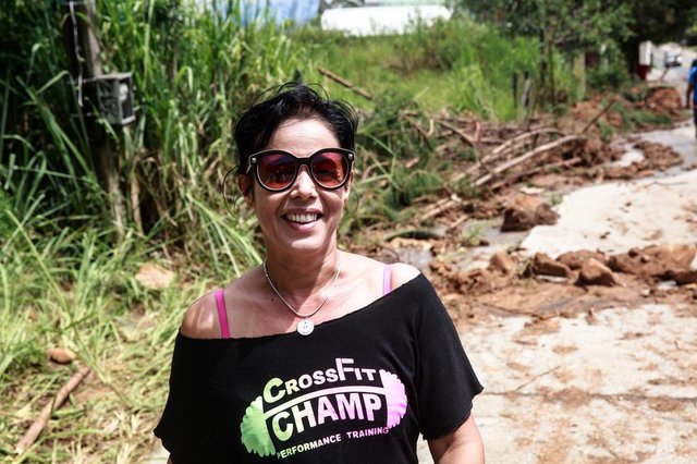FLORIANOPOLIS, SC, BRASIL, 12.01.2018: Rescaldo das chuvas, enchentes e deslizamentos na ilha de Florianopolis. Sueli Moreira (Foto: Diorgenes Pandini/Diario Catarinense)Indexador: Diorgenes Pandini FLORIANOPOLIS, SC, BRASIL, 12.01.2018: Rescaldo das chuvas, enchentes e deslizamentos na ilha de Florianopolis. Sueli Moreira (Foto: Diorgenes Pandini/Diario Catarinense)Indexador: Diorgenes Pandini