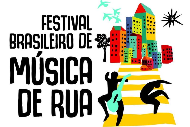 Arte do Festival Brasileiro de Músico de Rua