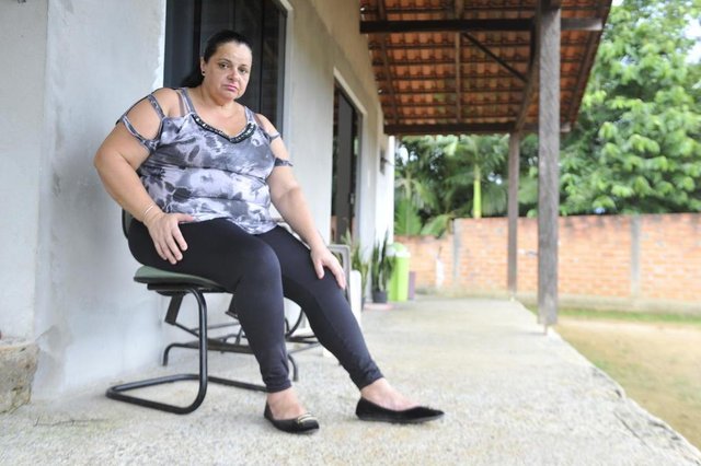 Blumenau - SC - Brasil - 24012018 - Filas da saúde: Valceli Zuave precisa de exame de ultrassom na perna Blumenau - SC - Brasil - 24012018 - Filas da saúde: Valceli Zuave precisa de exame de ultrassom na perna