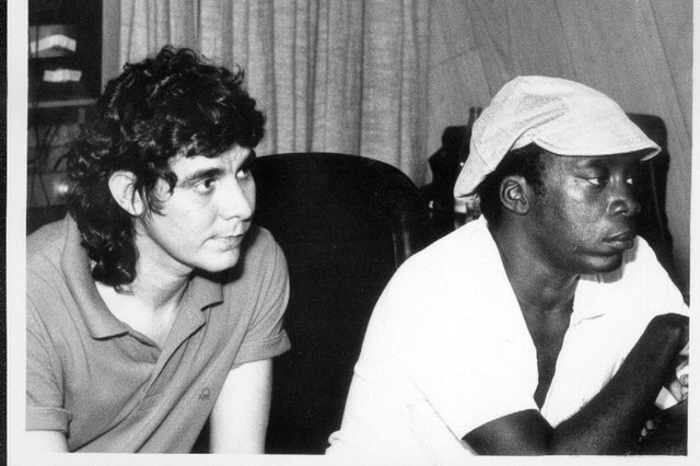 Lô Borges e Milton Nascimento no anos 1980 Lô Borges e Milton Nascimento no anos 1980