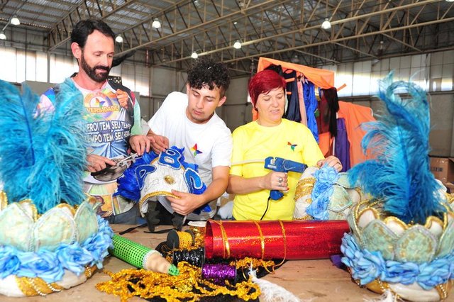 JOINVILLE,SC,BRASIL,07-02-2018.Carnaval 2018.Grêmio Recreativo Escola de Samba Unidos pela Diversidade. JOINVILLE,SC,BRASIL,07-02-2018.Carnaval 2018.Grêmio Recreativo Escola de Samba Unidos pela Diversidade.