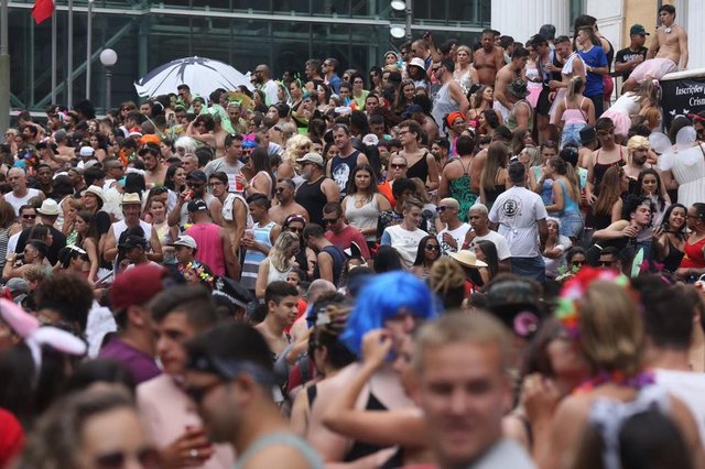 Bloco dos Sujos 2018 nas ruas do Centro de Florianópolis Bloco dos Sujos 2018 nas ruas do Centro de Florianópolis