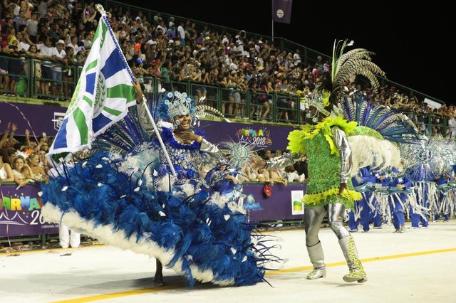 FLORIANOPOLIS, SC, BRASIL, 10/02/2018: Carnaval 2018 - Unidos da Coloninha.(Foto: CRISTIANO ESTRELA / DC) FLORIANOPOLIS, SC, BRASIL, 10/02/2018: Carnaval 2018 - Unidos da Coloninha.(Foto: CRISTIANO ESTRELA / DC)