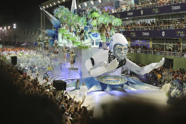FLORIANOPOLIS, SC, BRASIL, 10/02/2018: Carnaval 2018 - Unidos da Coloninha.(Foto: CRISTIANO ESTRELA / DC) FLORIANOPOLIS, SC, BRASIL, 10/02/2018: Carnaval 2018 - Unidos da Coloninha.(Foto: CRISTIANO ESTRELA / DC)