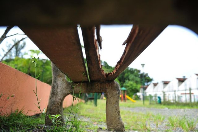 JOINVILLE,SC,BRASIL,19-02-2017.Condições das estruturas das praças públicas do município de Joinville.Parque da Cidade,rua XV de Novembro.(Foto:Salmo Duarte/A Notícia) JOINVILLE,SC,BRASIL,19-02-2017.Condições das estruturas das praças públicas do município de Joinville.Parque da Cidade,rua XV de Novembro.(Foto:Salmo Duarte/A Notícia)