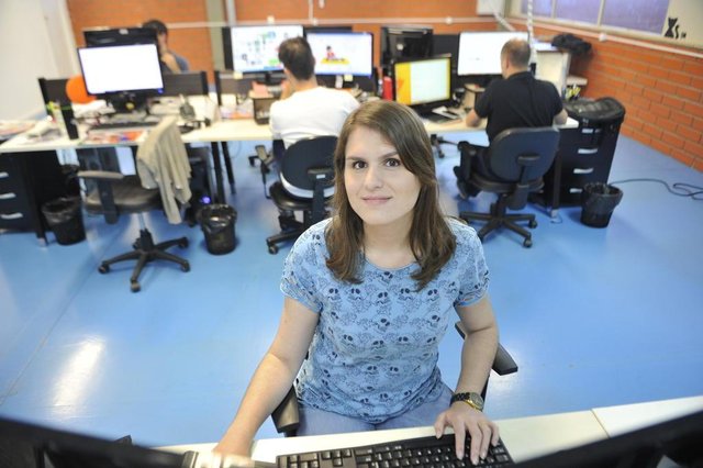 Blumenau - SC - Brasil - 05032018 - Carolina Schmitt case sobre mulheres no mercado de trabalho. Blumenau - SC - Brasil - 05032018 - Carolina Schmitt case sobre mulheres no mercado de trabalho.