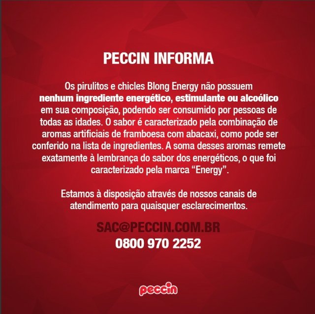 nota, peccin, pirulito nota, peccin, pirulito