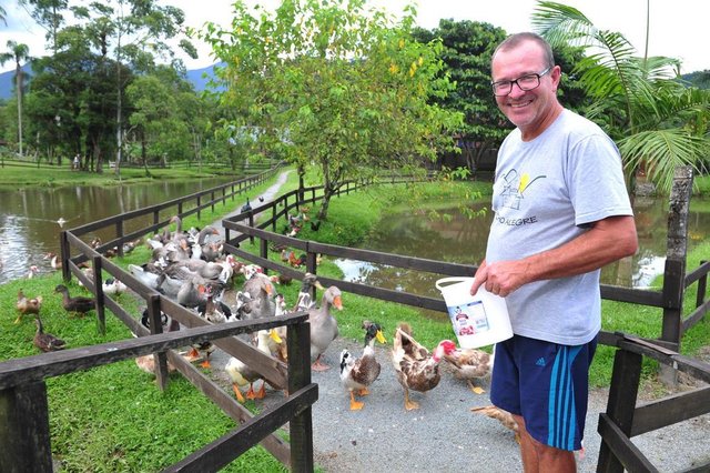 JOINVILLE,SC,BRASIL,26-02-2018.Aniversário de Joinville 167 anos.Tarcisio Janning,proprietário do Rancho Alegre.(Foto:Salmo Duarte/A Notícia) JOINVILLE,SC,BRASIL,26-02-2018.Aniversário de Joinville 167 anos.Tarcisio Janning,proprietário do Rancho Alegre.(Foto:Salmo Duarte/A Notícia)