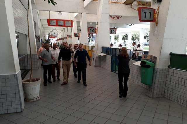 JOINVILLE, SANTA CATARINA, BRASIL (19/03/2018): Vereadores fazem visita para conhecer os problemas estruturais da Rodoviária de Joinville JOINVILLE, SANTA CATARINA, BRASIL (19/03/2018): Vereadores fazem visita para conhecer os problemas estruturais da Rodoviária de Joinville