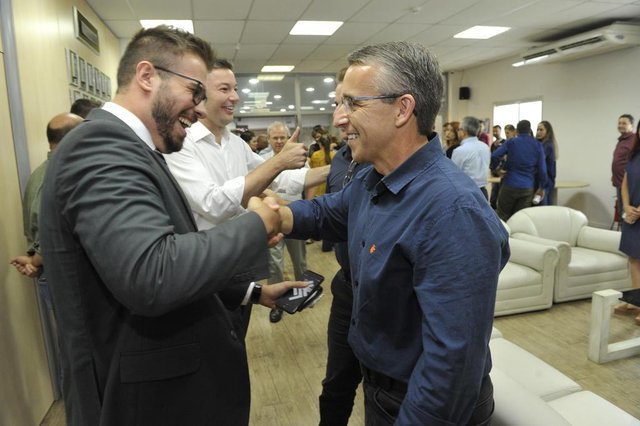 Blumenau - SC - Brasil - 27032018 - Napoleão encara riscos da renúncia para levar adiante carreira política meteórica. Blumenau - SC - Brasil - 27032018 - Napoleão encara riscos da renúncia para levar adiante carreira política meteórica.