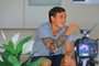  PORTO ALEGRE, RS, BRASIL, 05/04/2018 -- Luis Manuel Seijas, jogador do Inter que esta treinando em separado no CT Alvorada. Entrevista ocorreu na casa do jogador.(FOTOGRAFO: JEFFERSON BOTEGA / AGENCIA RBS)
