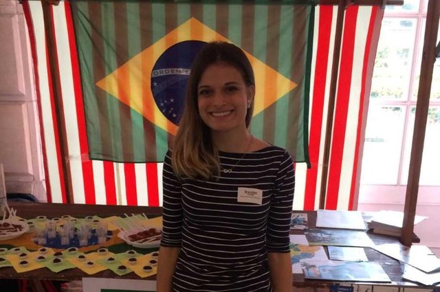 Maria Eduarda Staloch, apresentação, Brasil, durante passagem Alemanha, case, Semana da Língua Alemã Maria Eduarda Staloch, apresentação, Brasil, durante passagem Alemanha, case, Semana da Língua Alemã