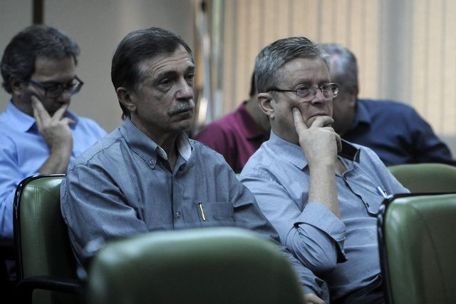 CAXIAS DO SUL, RS, BRASIL, 10/04/2018 - Comissão Processante conclui improcedente denúncia de impeachment do prefeito de Caxias do Sul Daniel Guerra. (Marcelo Casagrande/Agência RBS) CAXIAS DO SUL, RS, BRASIL, 10/04/2018 - Comissão Processante conclui improcedente denúncia de impeachment do prefeito de Caxias do Sul Daniel Guerra. (Marcelo Casagrande/Agência RBS)